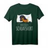 Offizielles Dackel Schlafshirt - Süßes Hundemotiv für Hundeliebhaber, Kinder und Familien zum Schlafen, Geburtstag, Weihnachten & Muttertag