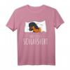 Offizielles Dackel Schlafshirt - Süßes Hundemotiv für Hundeliebhaber, Kinder und Familien zum Schlafen, Geburtstag, Weihnachten & Muttertag