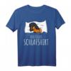 Offizielles Dackel Schlafshirt - Süßes Hundemotiv für Hundeliebhaber, Kinder und Familien zum Schlafen, Geburtstag, Weihnachten & Muttertag