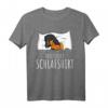 Offizielles Dackel Schlafshirt - Süßes Hundemotiv für Hundeliebhaber, Kinder und Familien zum Schlafen, Geburtstag, Weihnachten & Muttertag