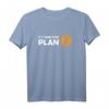 Bitcoin It's Time for Plan B Crypto HODL T-Shirt  Für Krypto Fans, Trader & Miner mit Blockchain & BTC Logo