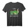 T-Rex Dinosaurier T-Shirt - Lustiges Motiv gegen Liegestütze für Kinder, Schüler und Sportler