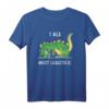 T-Rex Dinosaurier T-Shirt - Lustiges Motiv gegen Liegestütze für Kinder, Schüler und Sportler