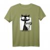 Süße Schwarze Katze Kaffeetasse & T-Shirt mit Miau-Design - Perfekt für Katzenliebhaber & Kaffeejunkies als Geschenk zum Geburtstag & Weihnachten