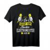 Elektromeister Elektroniker Elektriker Geselle Geschenk T-Shirt  Lustiges Handwerker Motiv für Elektriker, Installateure & Ingenieure