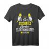 Elektromeister Elektroniker Elektriker Geselle Geschenk T-Shirt  Lustiges Handwerker Motiv für Elektriker, Installateure & Ingenieure
