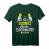 Elektromeister Elektroniker Elektriker Geselle Geschenk T-Shirt  Lustiges Handwerker Motiv für Elektriker, Installateure & Ingenieure
