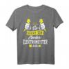 Elektromeister Elektroniker Elektriker Geselle Geschenk T-Shirt  Lustiges Handwerker Motiv für Elektriker, Installateure & Ingenieure