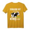 Zuhause Ist wo meine Kühe Sind Bauern Landwirt Kuh T-Shirt  Perfektes Geschenk für Landwirte, Viehzüchter & Bauern zum Geburtstag & Weihnachten