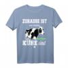 Zuhause Ist wo meine Kühe Sind Bauern Landwirt Kuh T-Shirt  Perfektes Geschenk für Landwirte, Viehzüchter & Bauern zum Geburtstag & Weihnachten
