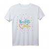 Konfetti Spruch Fasching Karneval Kostüm - Buntes 'Konfetti im Herzen' T-Shirt für Partys, Umzüge & Geburtstage
