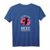 Ich Bin Eine Hexe Ich Darf Das Damen Hexen T-Shirt  Lustiges Halloween Kostüm, Sarkastisches Damen T-Shirt für Fasching & Kostümpartys