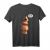 Einfach Nö Bär T-Shirt mit Statement Spruch  Lustiges Comic-Design für Kinder, Damen & Herren als Geschenk für Tierfreunde & Humorliebhaber