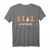 Be Different - Lama Spruch T-Shirt mit süßer Lama Grafik  Das perfekte Geschenk für Lama- und Naturschutzliebhaber