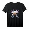 Cooles Axolotl T-Shirt mit großen süßen Augen  Perfekt als Geschenk für Reptilien- und Tierliebhaber