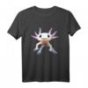 Cooles Axolotl T-Shirt mit großen süßen Augen  Perfekt als Geschenk für Reptilien- und Tierliebhaber