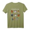 Hühnerrassen Landwirt Hühnerarten Hühnerzüchter T-Shirt  Klassisch geschnitten für Hühnerliebhaber und Landwirte