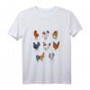 Hühnerrassen Landwirt Hühnerarten Hühnerzüchter T-Shirt  Klassisch geschnitten für Hühnerliebhaber und Landwirte
