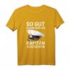 Bootsfahrer Segelschiff T-Shirt - So Gut Kann Nur Ein Kapitän Aussehen, Lustiges Seefahrer T-Shirt für Kapitäne & Segler