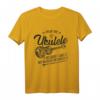 Ich spiele Ukulele weil ich sie mag T-Shirt - Lustiges Hawaii Ukulele Design, ideales Weihnachts- & Geburtstagsgeschenk für Ukulele-Fans