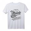 Ich spiele Ukulele weil ich sie mag T-Shirt - Lustiges Hawaii Ukulele Design, ideales Weihnachts- & Geburtstagsgeschenk für Ukulele-Fans