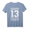 Offiziell Teenager 13. Geburtstag Retro Jahrgang 2010 T-Shirt - Perfekte Geschenkidee für Jungen und Mädchen zum 13. Geburtstag