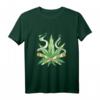 Hanfblatt Kreuzgelenk Cannabis Weed Smoking T-Shirt - Lustiges Geschenk für Marihuana- und Hanf-Fans