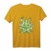 Hanfblatt Kreuzgelenk Cannabis Weed Smoking T-Shirt - Lustiges Geschenk für Marihuana- und Hanf-Fans