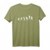 Gitarrist Mit Gitarre Evolution T-Shirt  Buntes Gitarren Design für Musiker und Musikliebhaber
