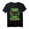 Echte Helden fahren gelbe Felgen Kinder T-Shirt  Lustiges Landwirt Motiv für kleine Bauern & Traktor Fans