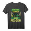 Echte Helden fahren gelbe Felgen Kinder T-Shirt  Lustiges Landwirt Motiv für kleine Bauern & Traktor Fans