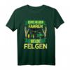 Echte Helden fahren gelbe Felgen Kinder T-Shirt  Lustiges Landwirt Motiv für kleine Bauern & Traktor Fans