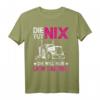 Die tut nix die will nur LKW fahren Trucker Babe T-Shirt  Lustiges Geschenk für Frauen, Berufskraftfahrerinnen & LKW-Liebhaberinnen zum Muttertag, Weihnachten & Geburtstag