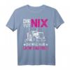 Die tut nix die will nur LKW fahren Trucker Babe T-Shirt  Lustiges Geschenk für Frauen, Berufskraftfahrerinnen & LKW-Liebhaberinnen zum Muttertag, Weihnachten & Geburtstag