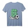 Kinder 6. Geburtstag Fußball T-Shirt für Jungen & Mädchen  Perfektes Geschenk für kleine Fußballer, mit Fußball, Schuhen & Zahl 6