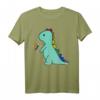LGBTQ Allysaurus Dinosaurier Regenbogen Flagge T-Shirt  Unterstützung für Pride Monat, Supporter Geschenk für LGBTQ+ Community, Ally Shirt für Stolzfeiern