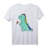 LGBTQ Allysaurus Dinosaurier Regenbogen Flagge T-Shirt  Unterstützung für Pride Monat, Supporter Geschenk für LGBTQ+ Community, Ally Shirt für Stolzfeiern