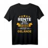 Rente 2023 eine echte Legende verlässt das Gelände T-Shirt  Perfektes Geschenk zum Ruhestand für Rentner und Rentnerinnen