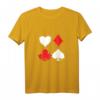 Kartenfarbe Kreuz Pik Herz Karo Treff Kartenspiel Geschenk T-Shirt - Perfekt für Poker- und Kartenspiel-Fans zu Weihnachten & Geburtstag