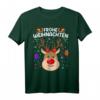 Frohe Weihnachten Rentier Shirt - Lustiges Weihnachtsgeschenk für Damen, Herren & Kinder, perfekt als Weihnachtspyjama oder Festoutfit