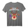 Frohe Weihnachten Rentier Shirt - Lustiges Weihnachtsgeschenk für Damen, Herren & Kinder, perfekt als Weihnachtspyjama oder Festoutfit