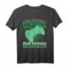 ZUM ZOCKEN GEBOREN - ZUR SCHULE GEZWUNGEN! Lustiges Gaming & Zocker T-Shirt für Kinder, Damen & Herren, perfektes Geschenk für Gamer & Videospiel-Fans