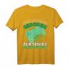 ZUM ZOCKEN GEBOREN - ZUR SCHULE GEZWUNGEN! Lustiges Gaming & Zocker T-Shirt für Kinder, Damen & Herren, perfektes Geschenk für Gamer & Videospiel-Fans