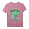 ZUM ZOCKEN GEBOREN - ZUR SCHULE GEZWUNGEN! Lustiges Gaming & Zocker T-Shirt für Kinder, Damen & Herren, perfektes Geschenk für Gamer & Videospiel-Fans