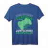 ZUM ZOCKEN GEBOREN - ZUR SCHULE GEZWUNGEN! Lustiges Gaming & Zocker T-Shirt für Kinder, Damen & Herren, perfektes Geschenk für Gamer & Videospiel-Fans