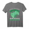 ZUM ZOCKEN GEBOREN - ZUR SCHULE GEZWUNGEN! Lustiges Gaming & Zocker T-Shirt für Kinder, Damen & Herren, perfektes Geschenk für Gamer & Videospiel-Fans