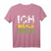 Ich Wähle Grün T-Shirt  Unterstützung für Bündnis 90/Die Grünen bei den Bundestagswahlen 2021, perfekt als Geschenk für grüne Wähler und Umweltaktivisten