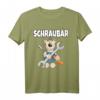 Schraubär Bär T-Shirt Geschenk für Schrauber und Mechaniker - Lustiges Comic Motiv für Heimwerker, Bastler & Werkzeugliebhaber
