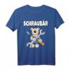 Schraubär Bär T-Shirt Geschenk für Schrauber und Mechaniker - Lustiges Comic Motiv für Heimwerker, Bastler & Werkzeugliebhaber