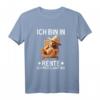 Ich Bin In Rente Ich Muss Gar Nix - Lustiges Rentner T-Shirt mit Bär für Pensionäre & Ruhestandssprüche